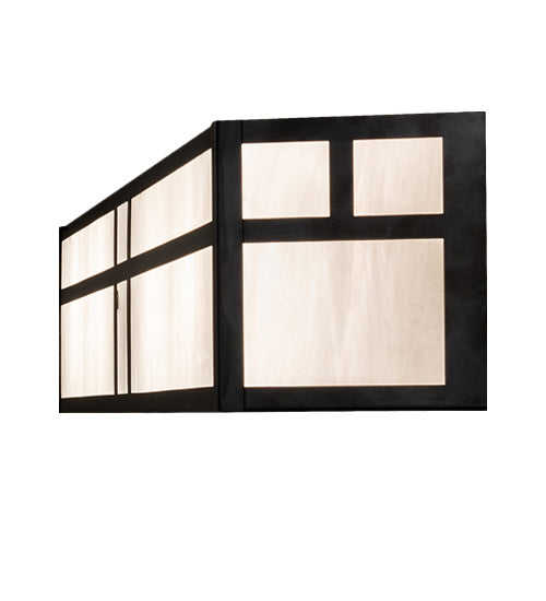 Meyda Tiffany 237545 LED Wall Sconce, Craftsman Brown