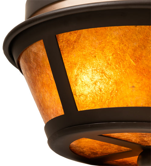Meyda Tiffany 238880 Two Light Flushmount, Oil Rubbed Bronze