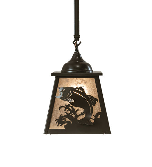 Meyda Tiffany 239060 One Light Pendant, Timeless Bronze