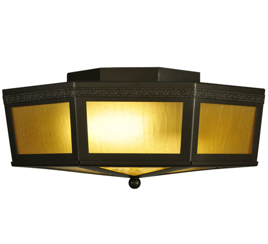 Meyda Tiffany 241395 LED Flushmount, Timeless Bronze