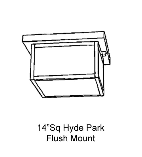 Meyda Tiffany 87525 Two Light Flushmount, Craftsman Brown
