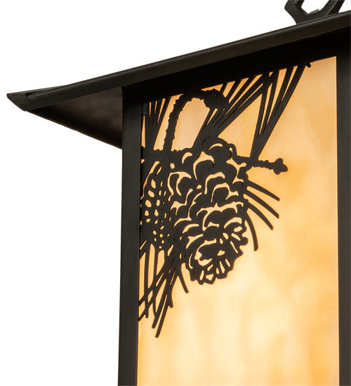 Meyda Tiffany 96567 One Light Wall Sconce, Craftsman Brown