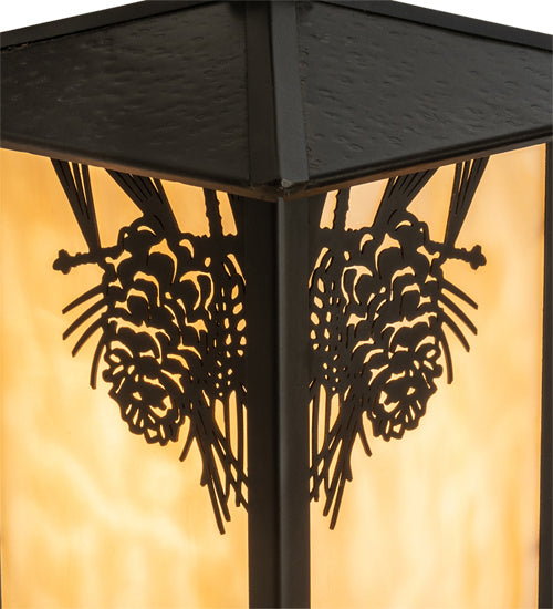Meyda Tiffany 96567 One Light Wall Sconce, Craftsman Brown