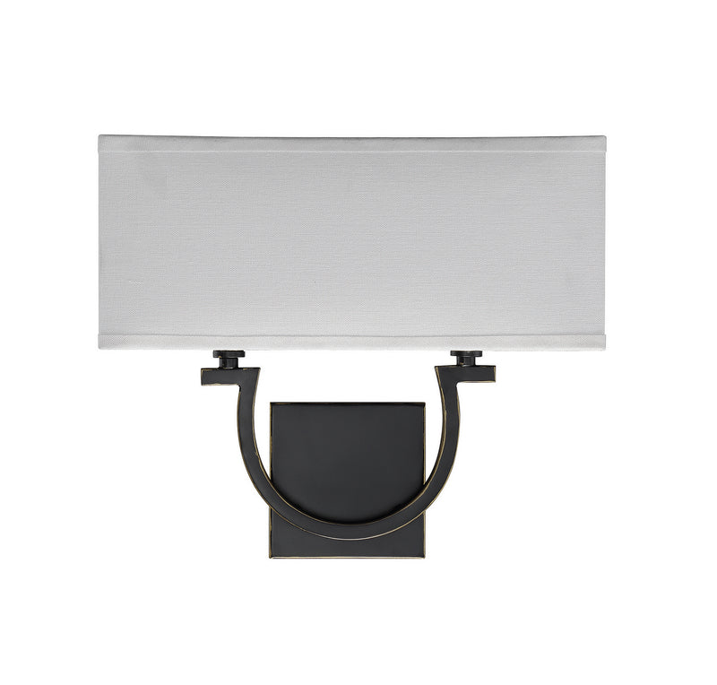 Savoy House 9-998-2-44 Two Light Wall Sconce, Classic Bronze