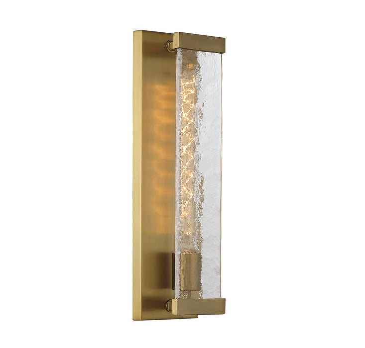 Savoy House 9-1902-1-322 One Light Wall Sconce, Warm Brass