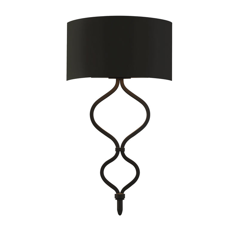 Savoy House 9-6520-1-89 LED Wall Sconce, Matte Black