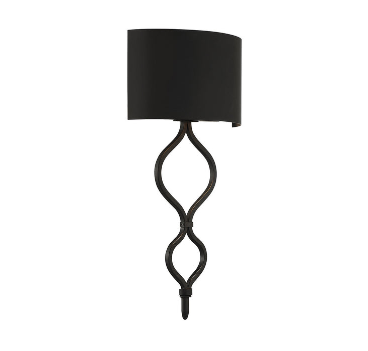 Savoy House 9-6520-1-89 LED Wall Sconce, Matte Black