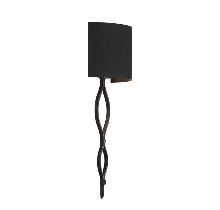 Savoy House 9-6520-1-89 LED Wall Sconce, Matte Black