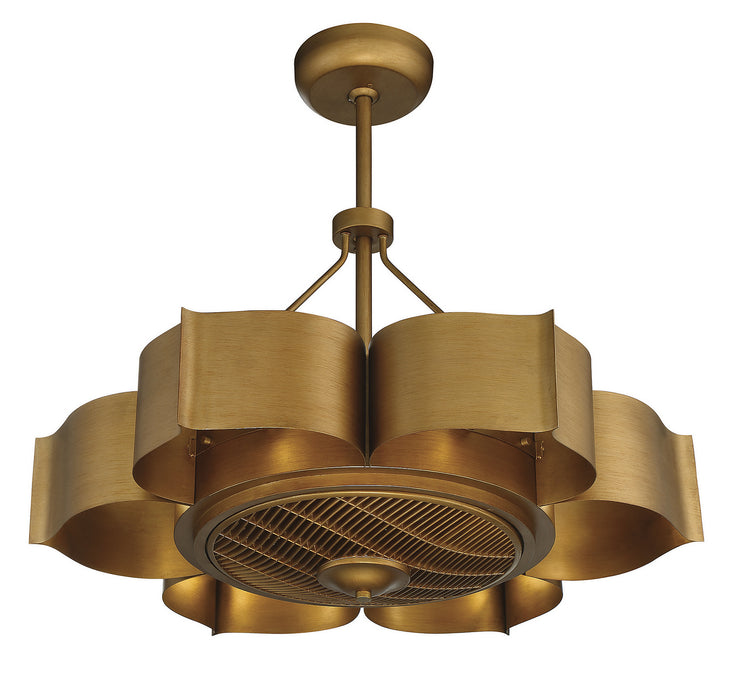 Savoy House 39-FD-125-54 Six Light Fan D'lier, Gold Patina