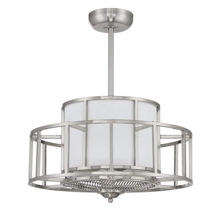 Savoy House 30-FD-126-SN Four Light Fan D'Lier, Satin Nickel