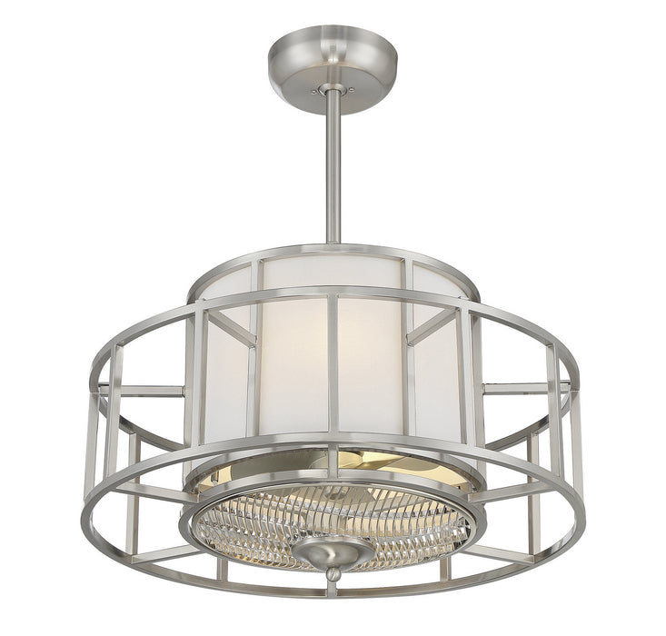Savoy House 30-FD-126-SN Four Light Fan D'Lier, Satin Nickel