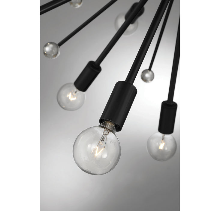 Savoy House 7-6099-24-89 24 Light Chandelier, Matte Black