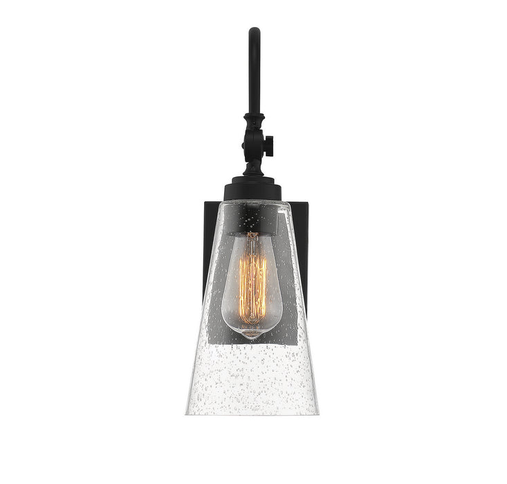 Savoy House 9-108-1-89 One Light Wall Sconce, Matte Black