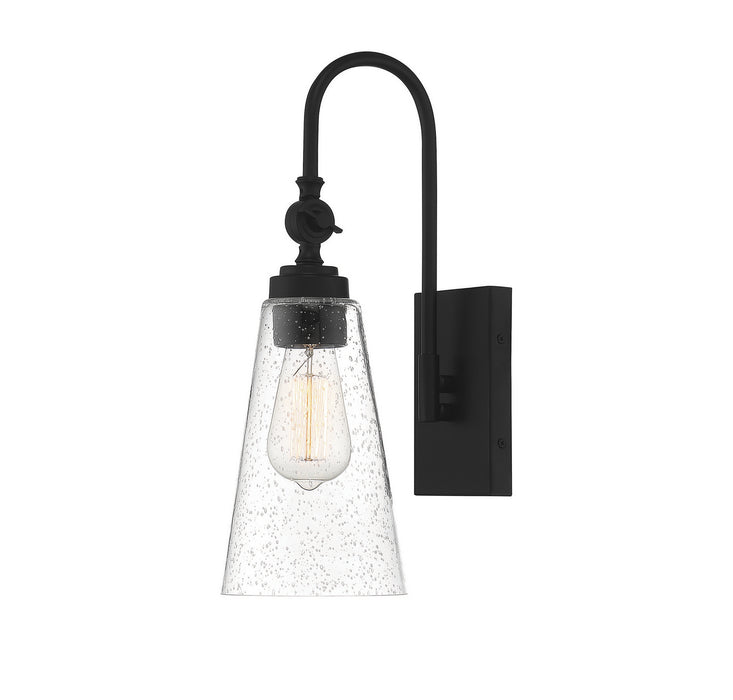 Savoy House 9-108-1-89 One Light Wall Sconce, Matte Black