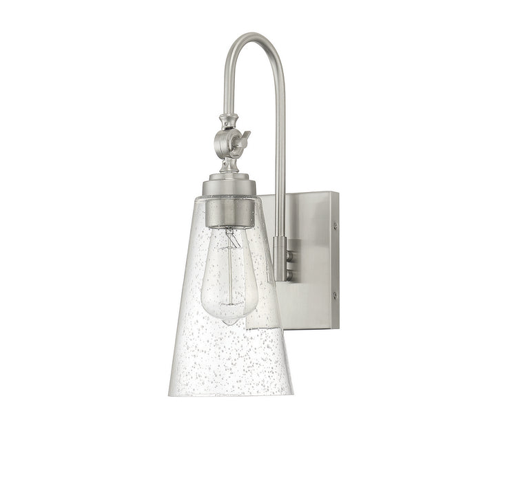 Savoy House 9-108-1-SN One Light Wall Sconce, Satin Nickel