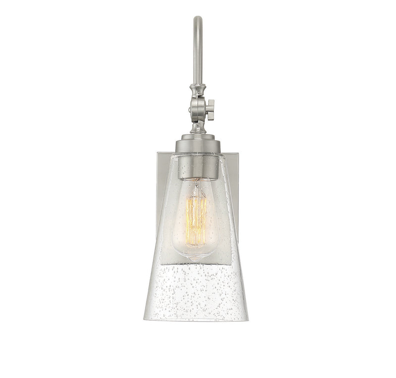 Savoy House 9-108-1-SN One Light Wall Sconce, Satin Nickel
