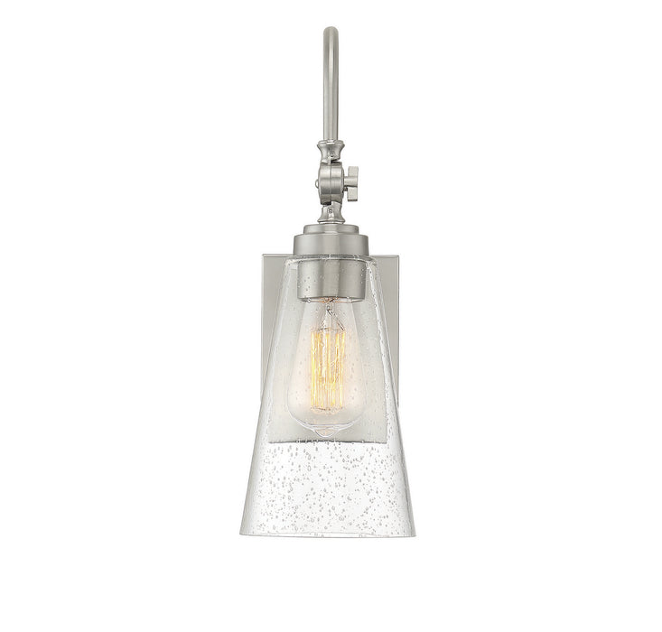 Savoy House 9-108-1-SN One Light Wall Sconce, Satin Nickel