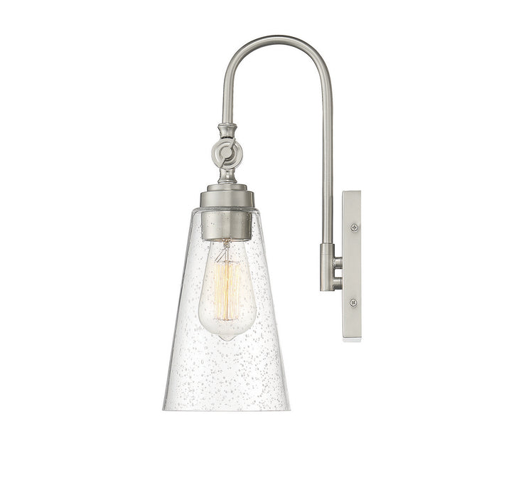 Savoy House 9-108-1-SN One Light Wall Sconce, Satin Nickel
