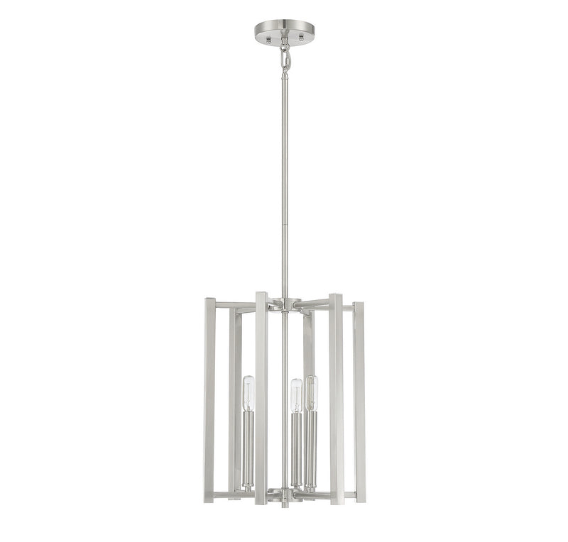 Savoy House 3-7700-3-SN Three Light Pendant, Satin Nickel