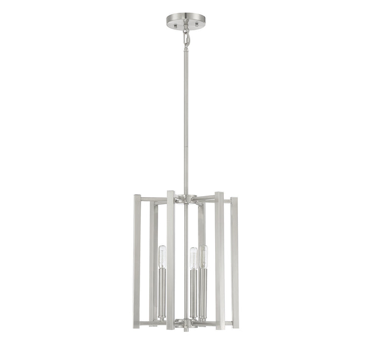 Savoy House 3-7700-3-SN Three Light Pendant, Satin Nickel