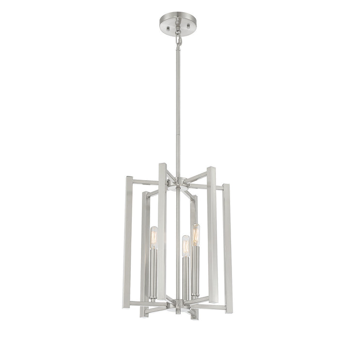 Savoy House 3-7700-3-SN Three Light Pendant, Satin Nickel