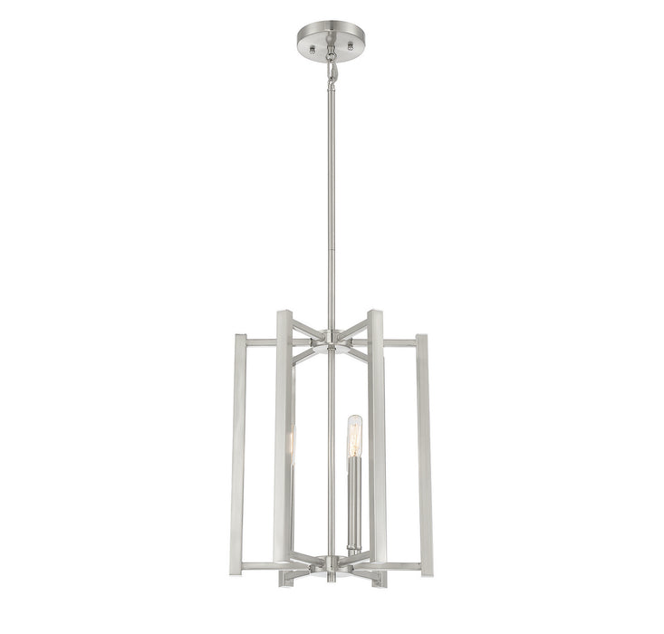 Savoy House 3-7700-3-SN Three Light Pendant, Satin Nickel