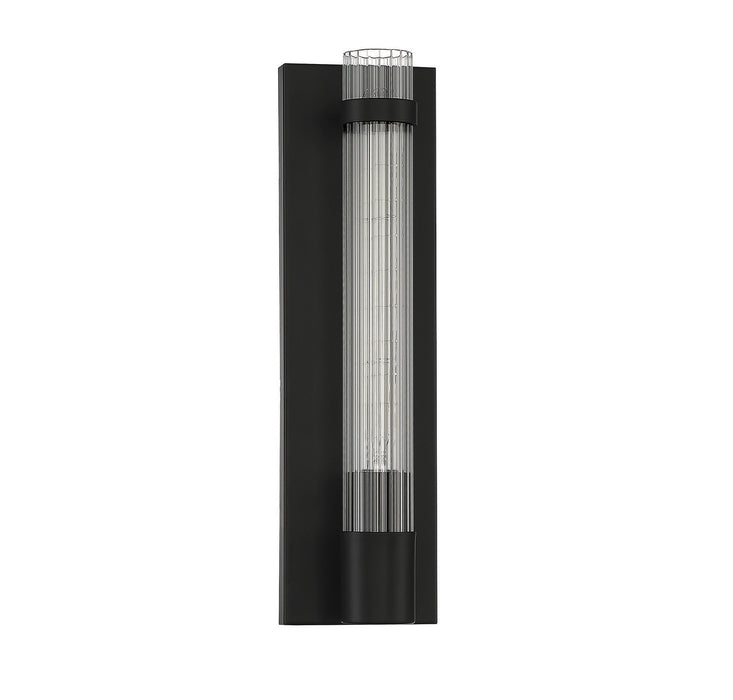 Savoy House 9-996-1-89 One Light Wall Sconce, Matte Black