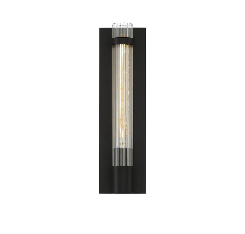 Savoy House 9-996-1-89 One Light Wall Sconce, Matte Black