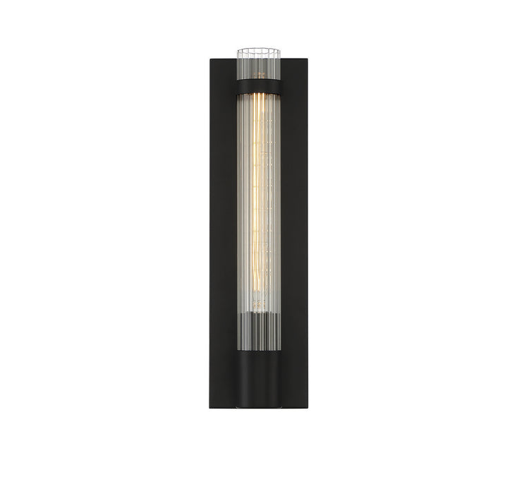 Savoy House 9-996-1-89 One Light Wall Sconce, Matte Black