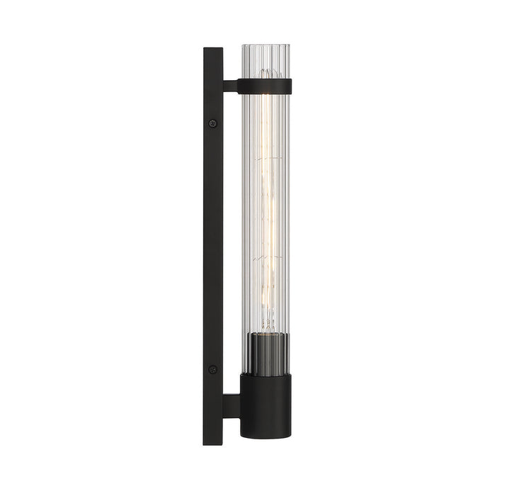 Savoy House 9-996-1-89 One Light Wall Sconce, Matte Black
