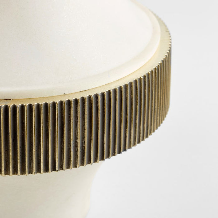 Cyan 10960 One Light Table Lamp, White