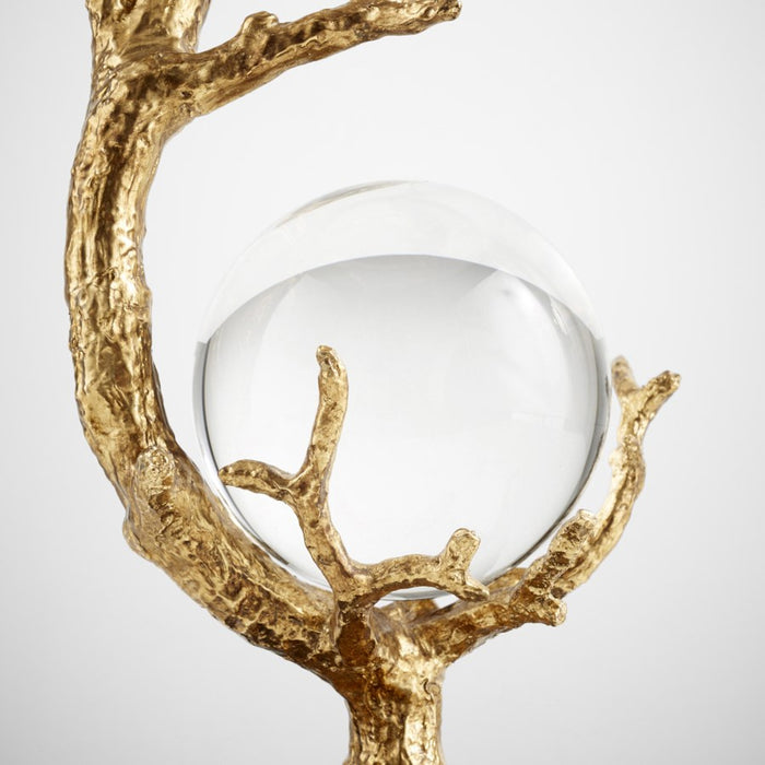 Cyan 10982 One Light Table Lamp, Gold Leaf