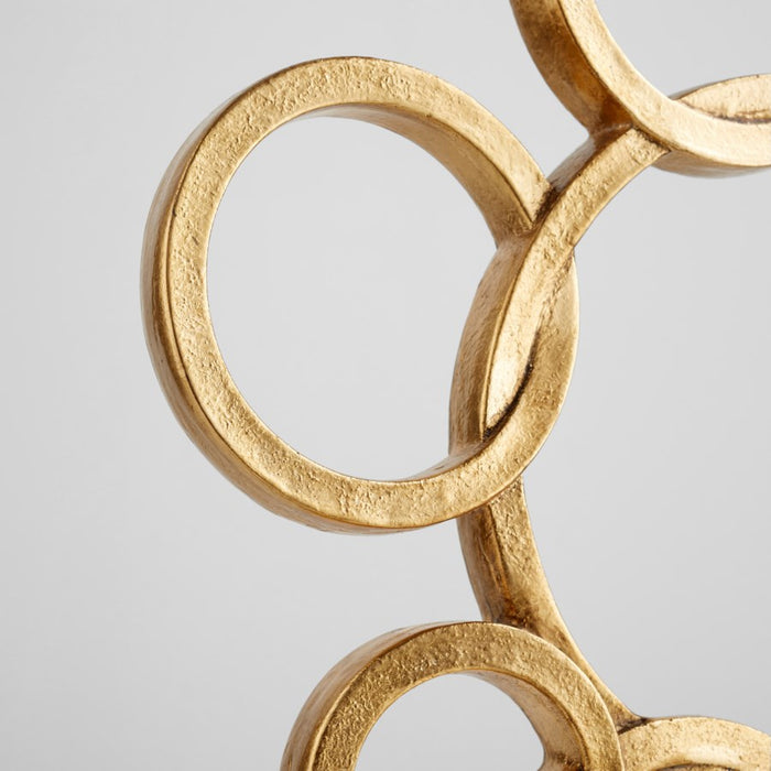 Cyan 10984 One Light Table Lamp, Silver And Gold