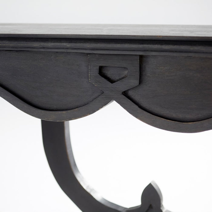 Cyan 10993 Console Table, Black