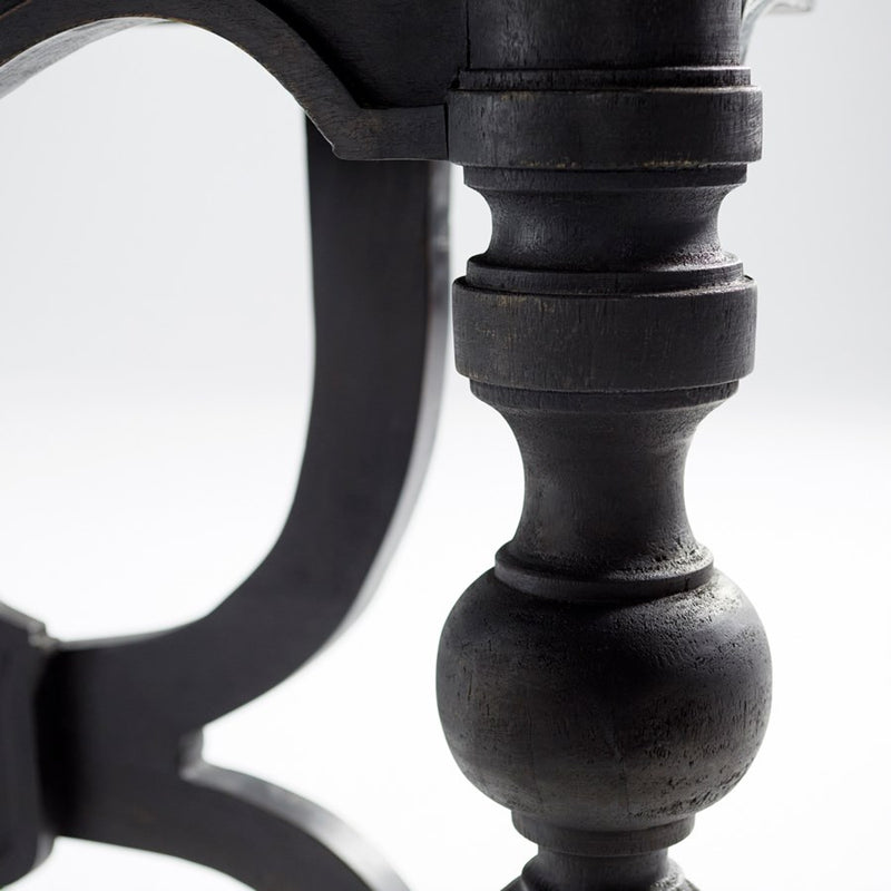 Cyan 10993 Console Table, Black