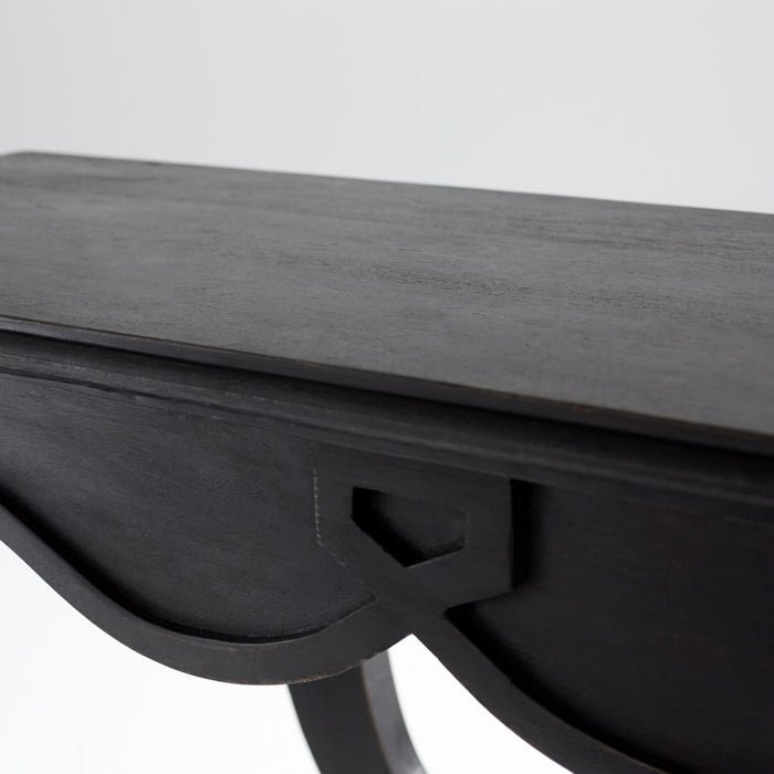 Cyan 10993 Console Table, Black