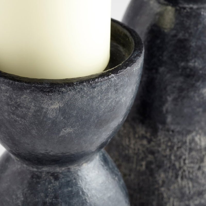 Cyan 11016 Candleholder, Black
