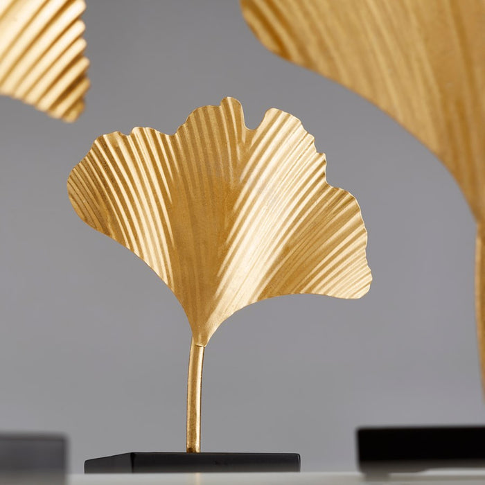 Cyan 11035 Sculpture, Gold And Black