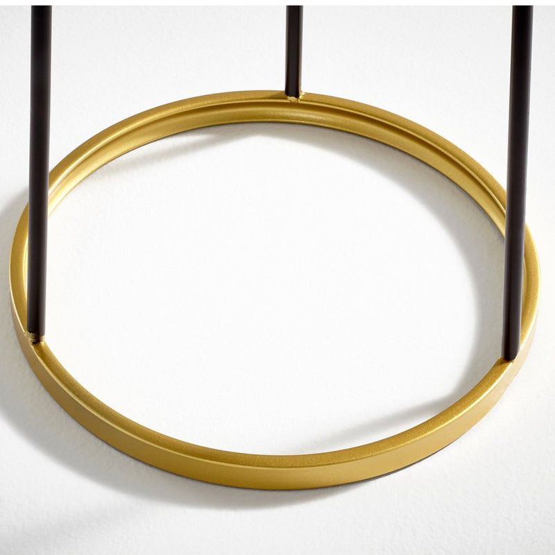 Cyan 11039 Stand, Gold And Black