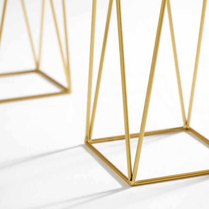 Cyan 11040 Stand, Gold And Black