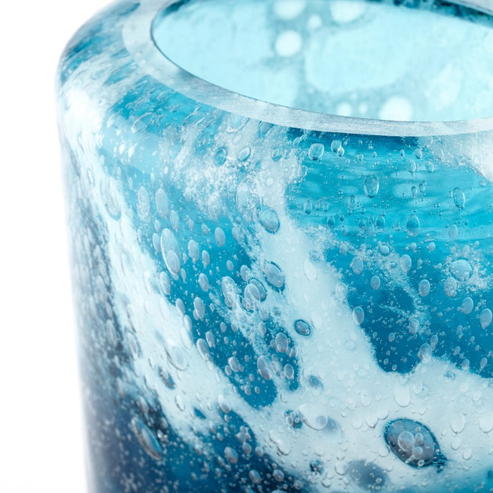 Cyan 11065 Vase, Blue