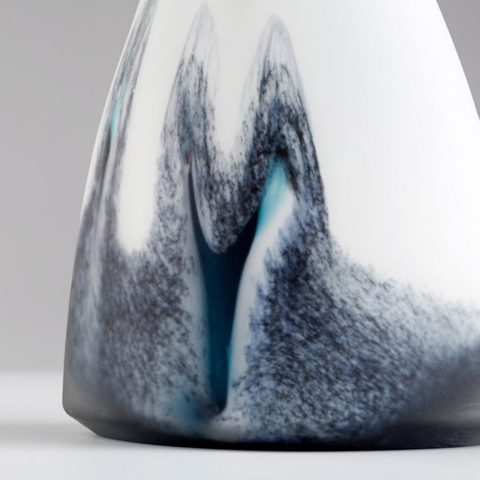 Cyan 11080 Vase, Blue And White