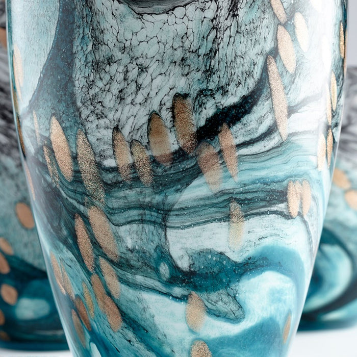 Cyan 11083 Vase, Multi Colored
