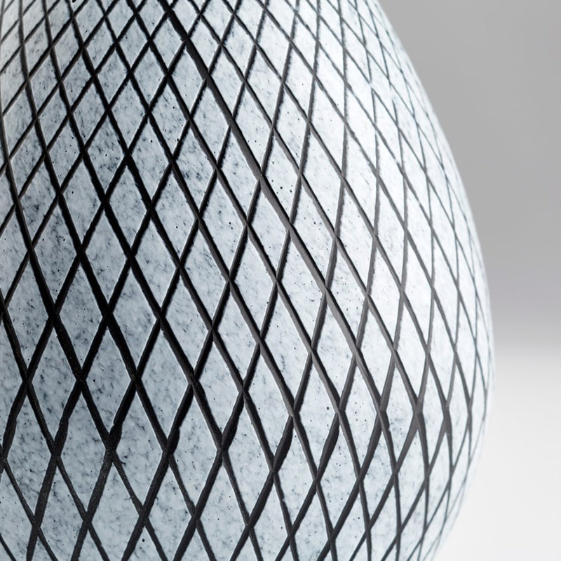 Cyan 11094 Vase, Frosted Grey