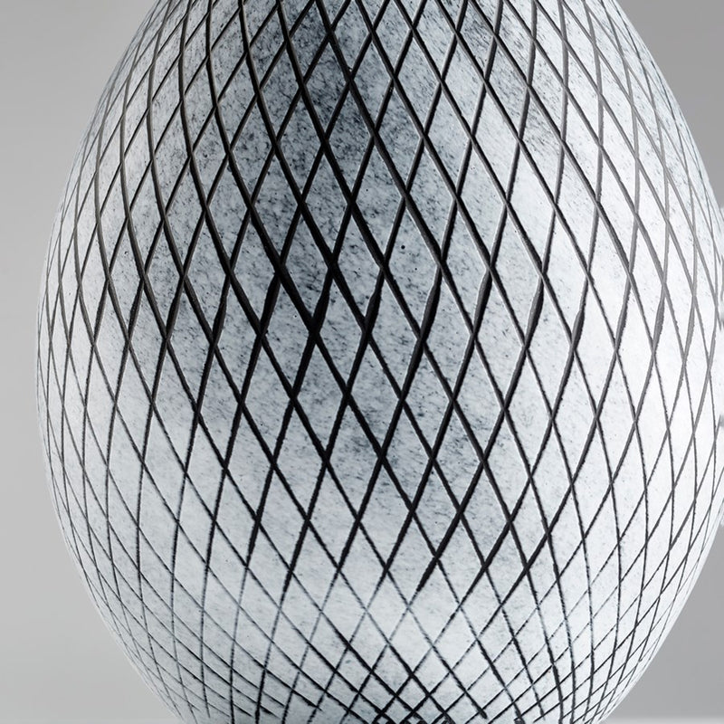 Cyan 11095 Vase, Frosted Grey