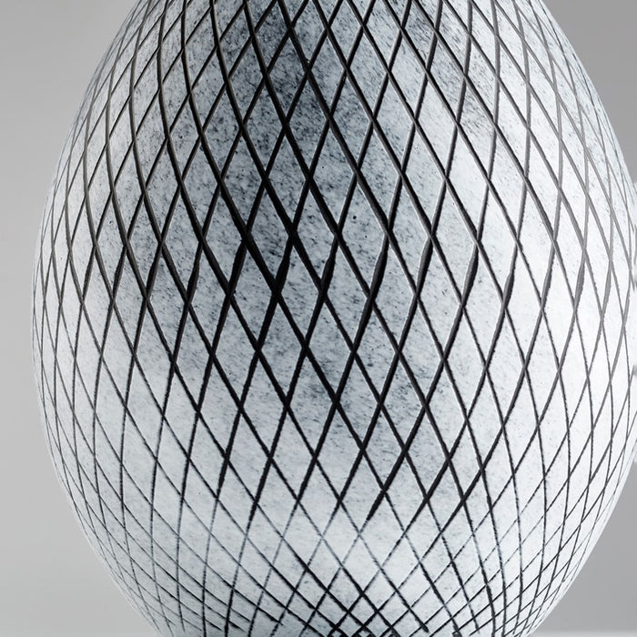 Cyan 11095 Vase, Frosted Grey