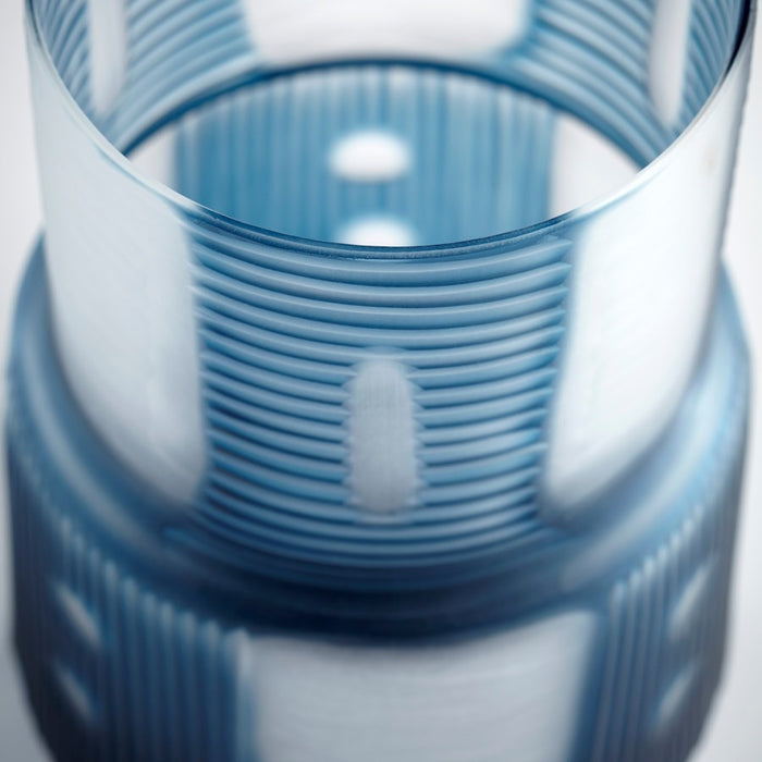 Cyan 11099 Vase, Blue