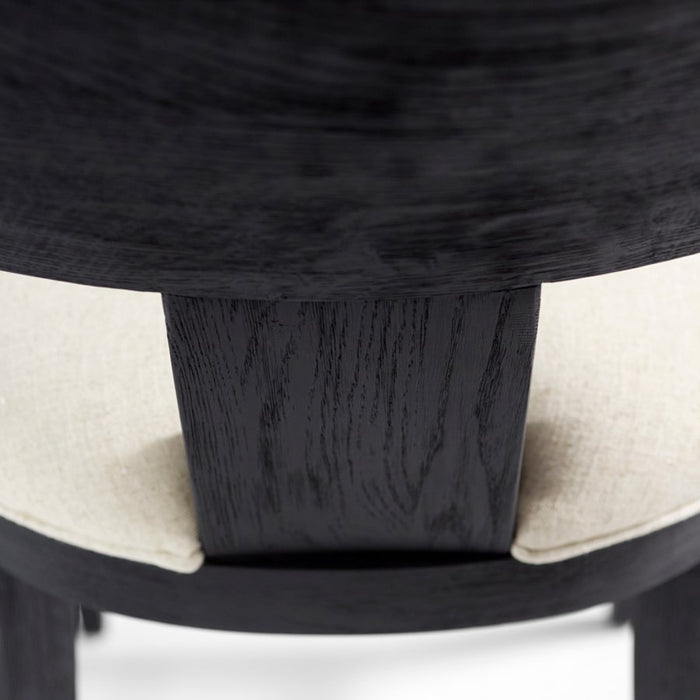 Cyan 11110 Counter Stool, Black