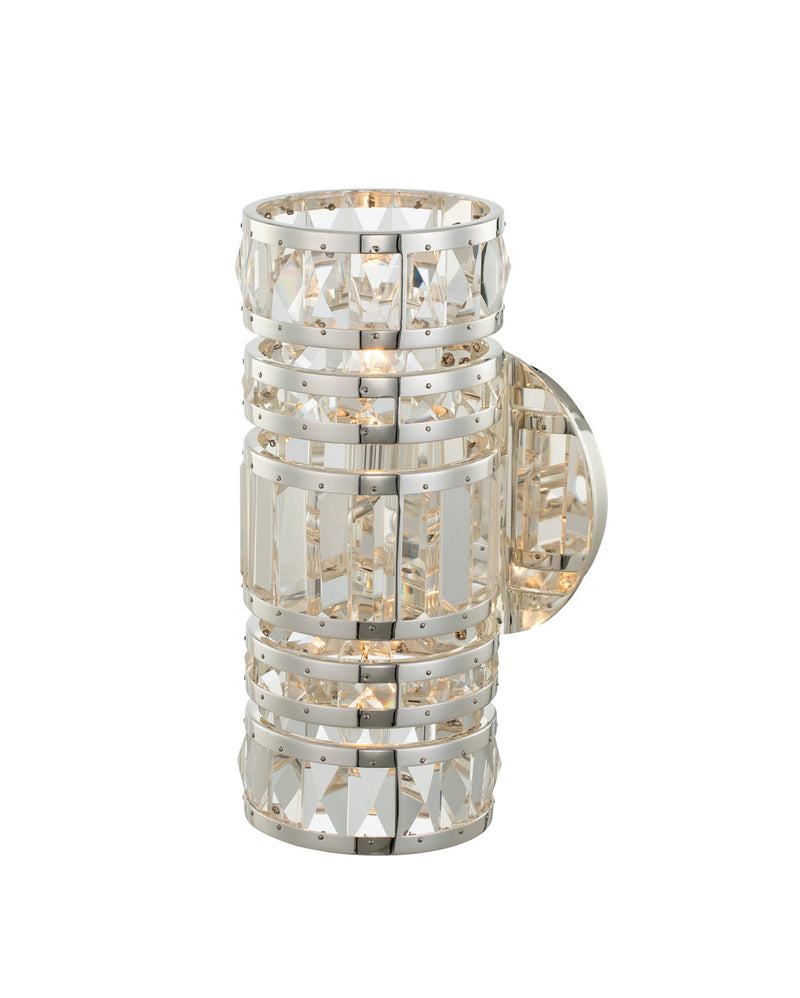 Allegri 037021-014-FR001 Two Light Wall Sconce, Polished Silver