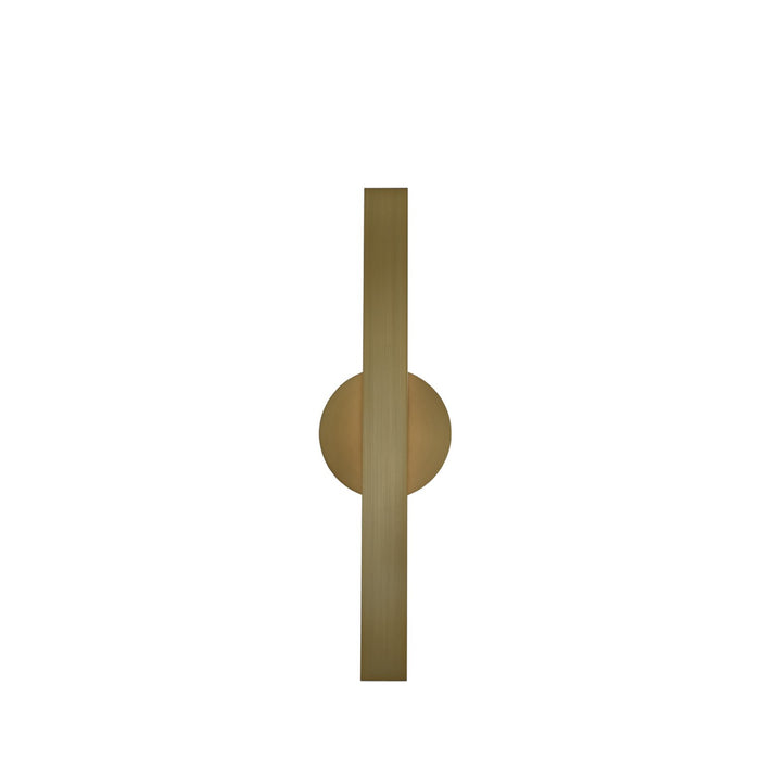 Kalco 509921WB LED Wall Sconce, Winter Brass